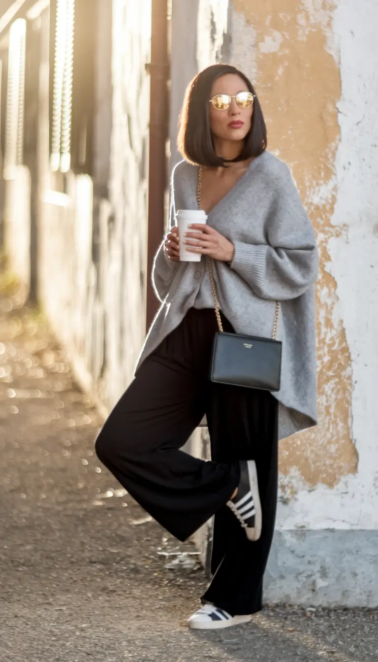 womens fall fashion Weekend Cardigan Chic