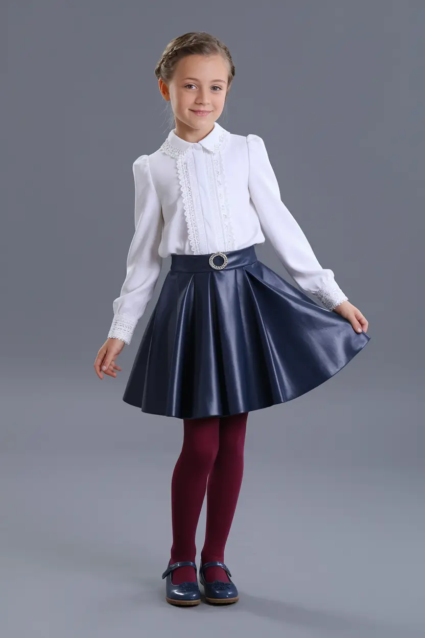 first day of school outfits 2025 Whimsical Touches with a Deep Color Base