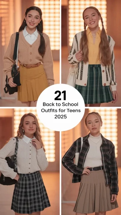 The Best Back to School Outfits for Teens 2025: Baddie, Casual & Trendy Looks