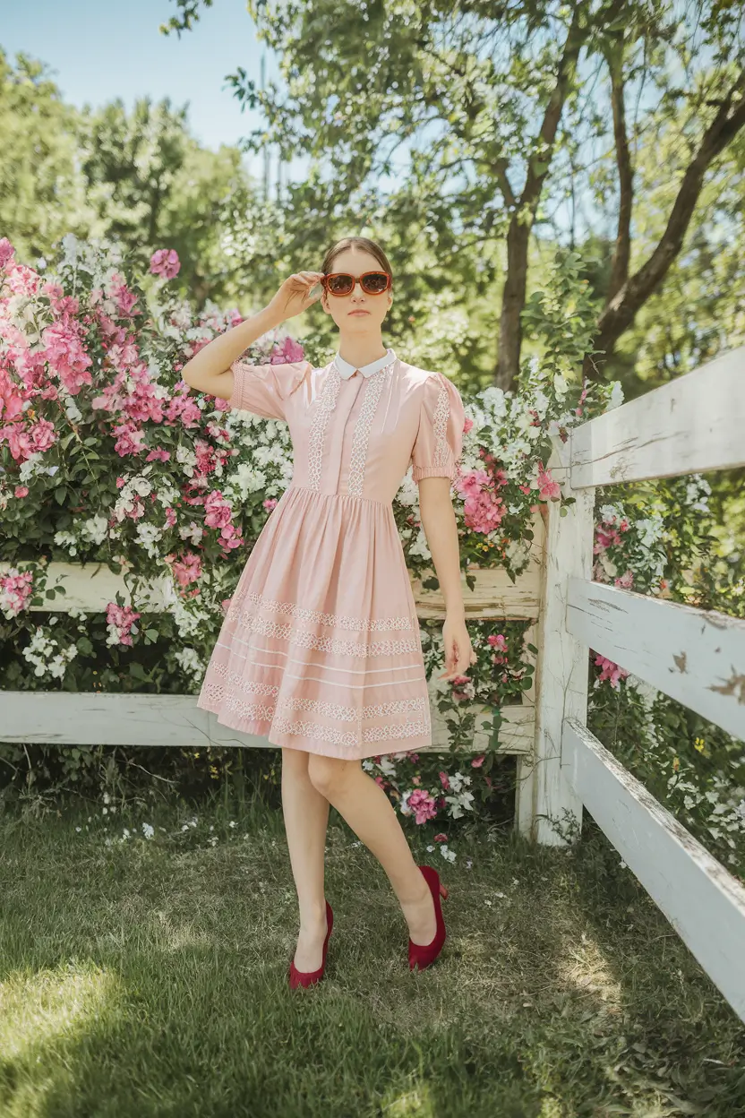 labor day dress Daisy-Drenched Elegance for Daytime