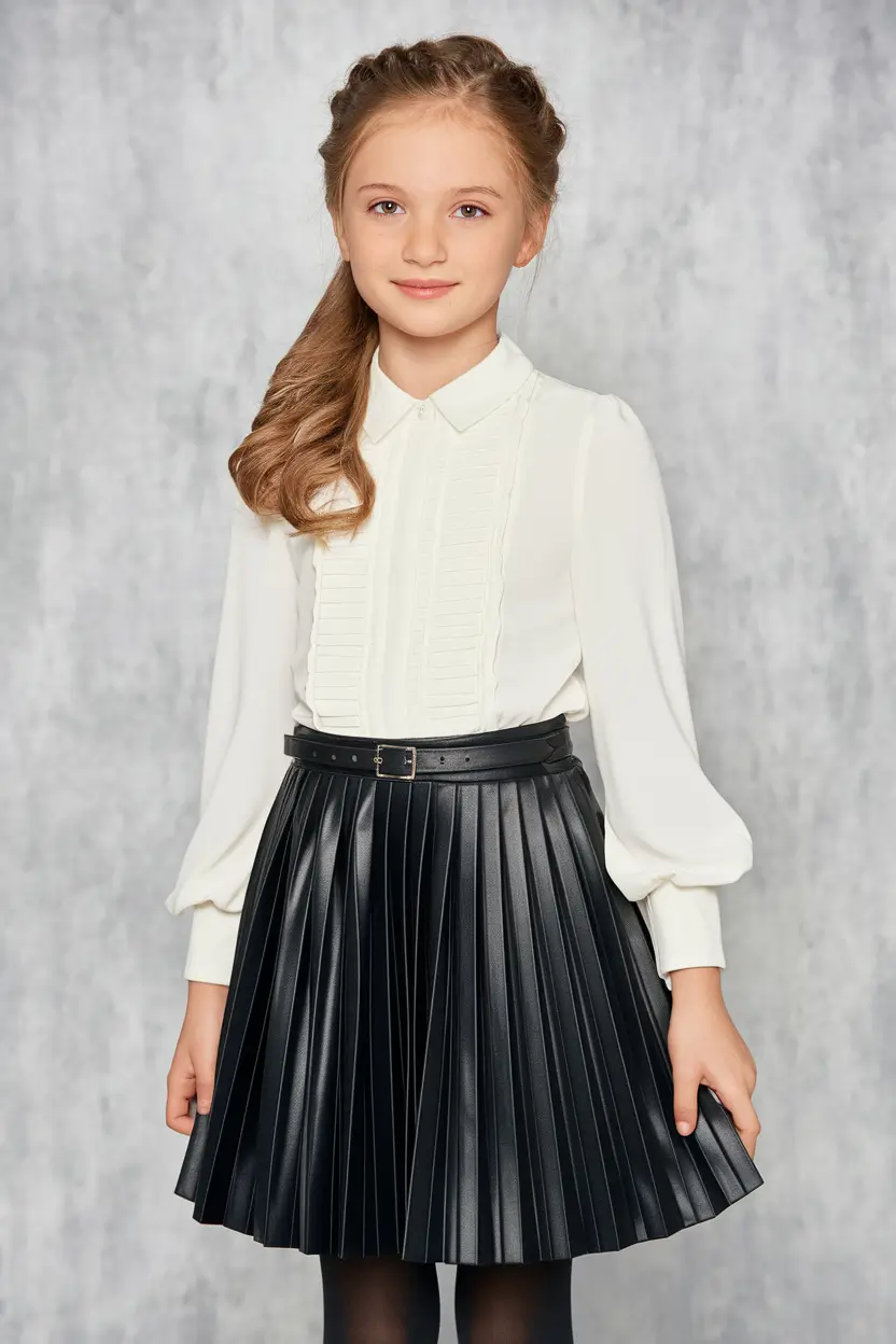 first day of school outfits stockholm Faux Leather and Poetic Neutrals
