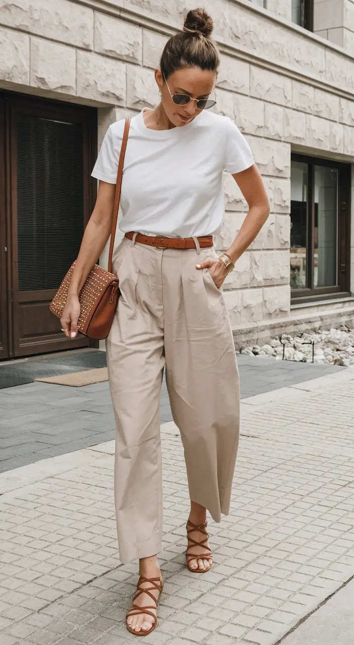summer to fall transition outfits Relaxed Tailoring for Everyday Cool