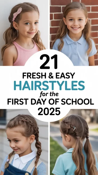 Fresh & Easy Hairstyles for the First Day of School 2025