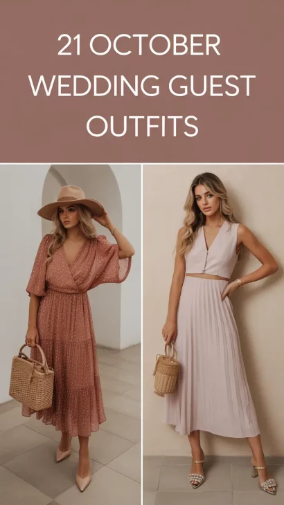 2025 October Wedding Guest Looks You’ll Love: Stylish Ideas for Every Dress Code
