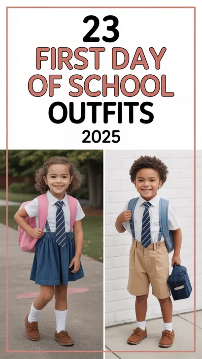 First Day of School Outfits 2025: Chic and Trendy Looks to Rock This Year