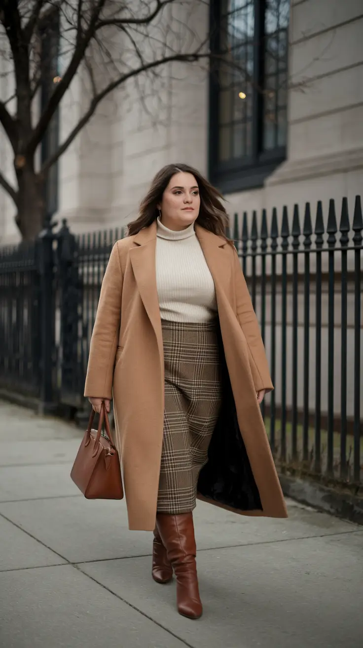 fall plus size outfits for work office City Polished: Modern Business Casual with a Twist