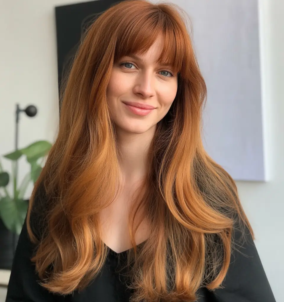 Auburn Hair Color Inspiration for Fall 2025: Best Brunette and Copper Ideas