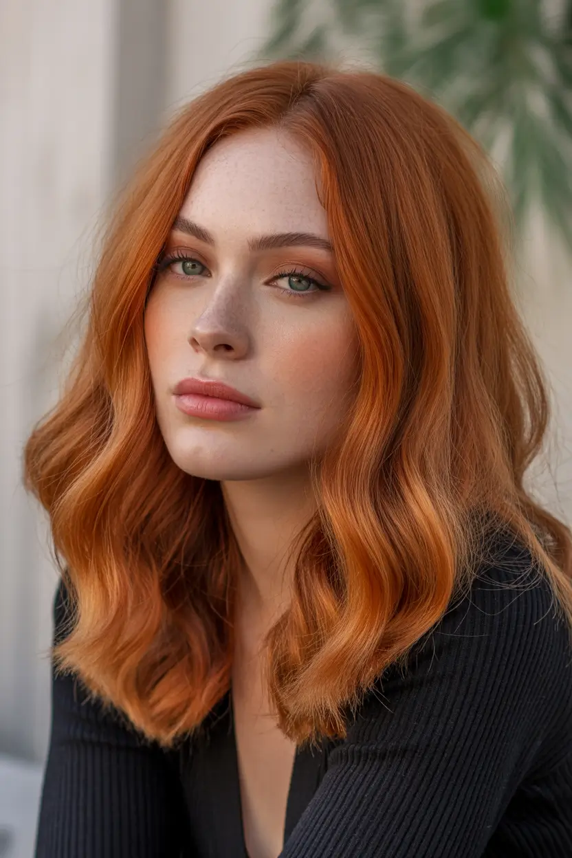 auburn fall hair color Autumn Auburn with Natural Depth