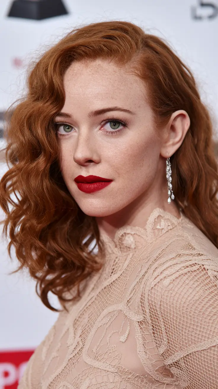 Soft Autumn Haircuts for 2025 Rooted Blonde S-Waves with Dimensional Fade