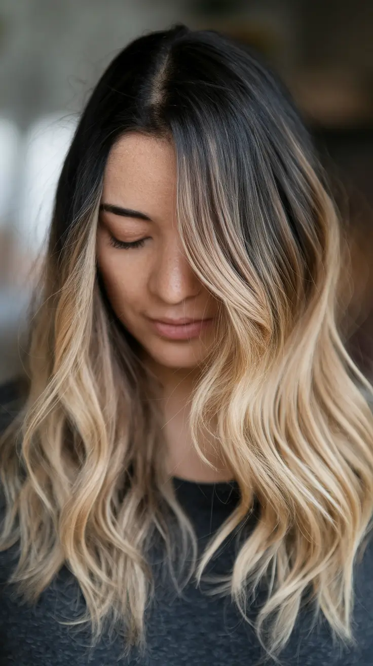 caramel fall hair colors Golden Caramel Blonde Waves with Lived-In Shine