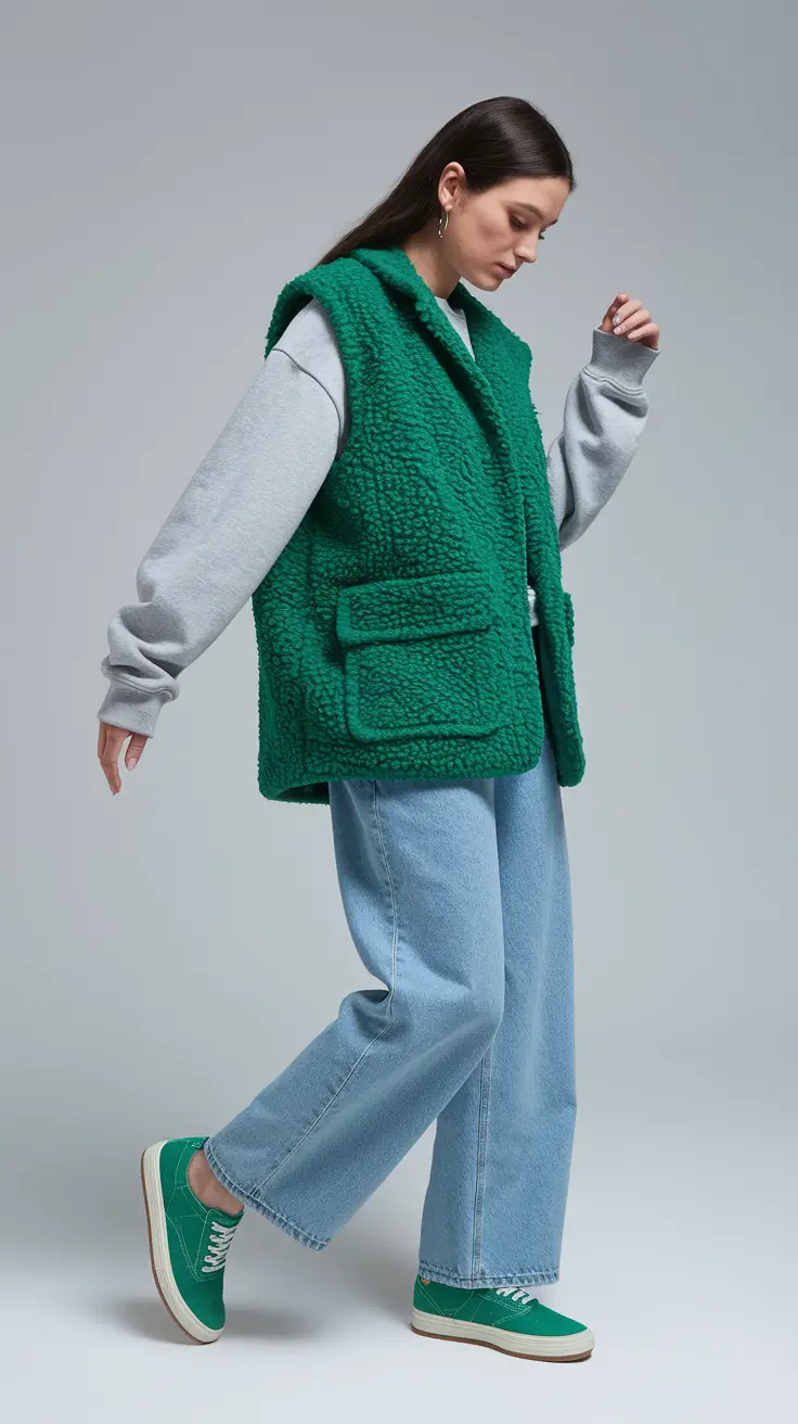 cozy fall outfits Structured Neutrals with Sporty Touches