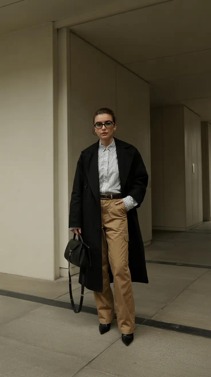 trendy fall outfits 2025 Masculine Lines with Classic Elegance
