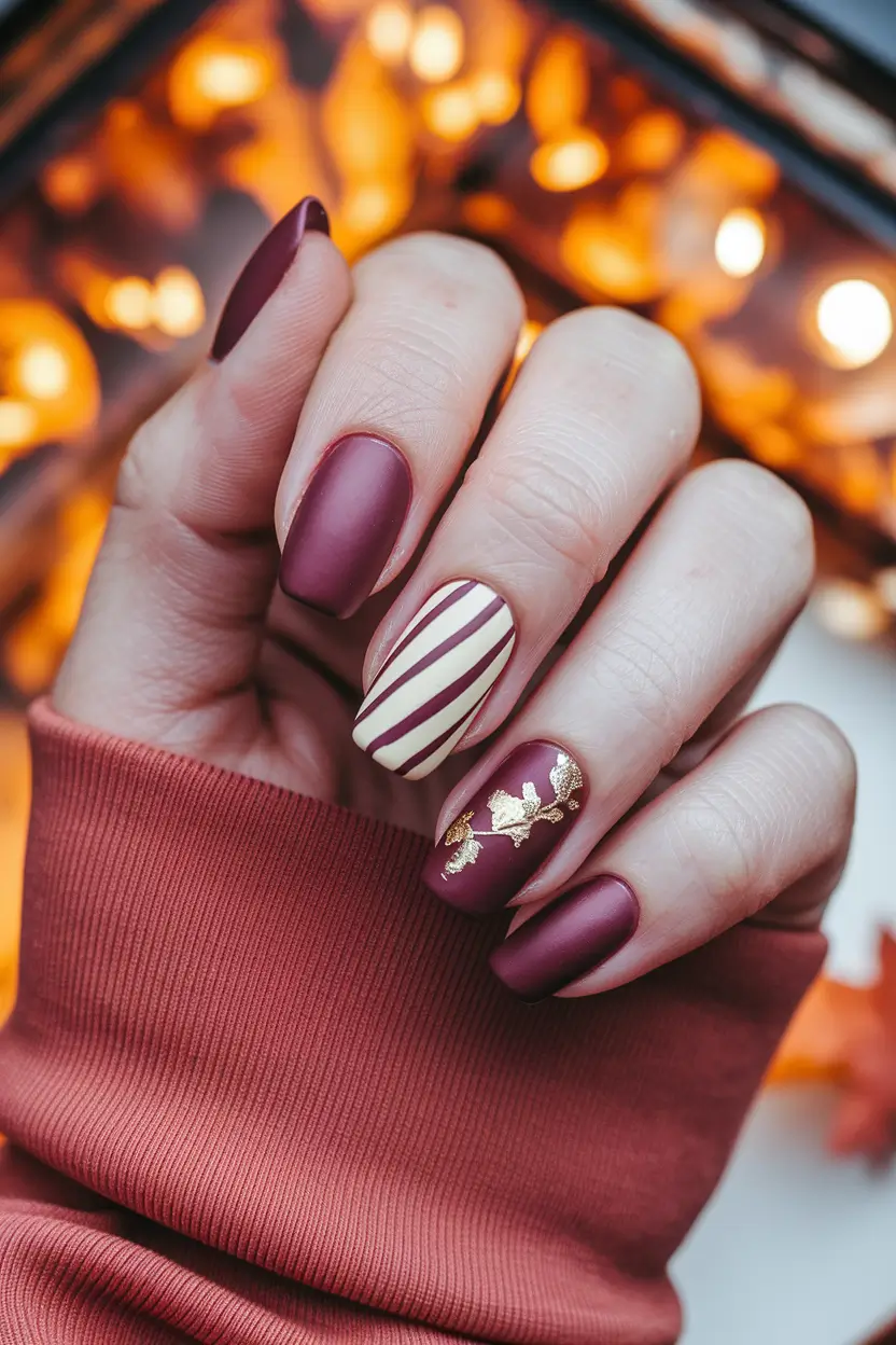 Trendy Cute and Fun Fall Nails 2025: Autumn Almond Shape Inspo for Every Mood