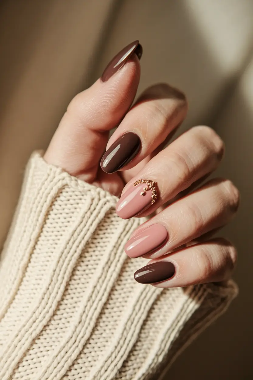 Trendy Cute and Fun Fall Nails 2025: Autumn Almond Shape Inspo for Every Mood
