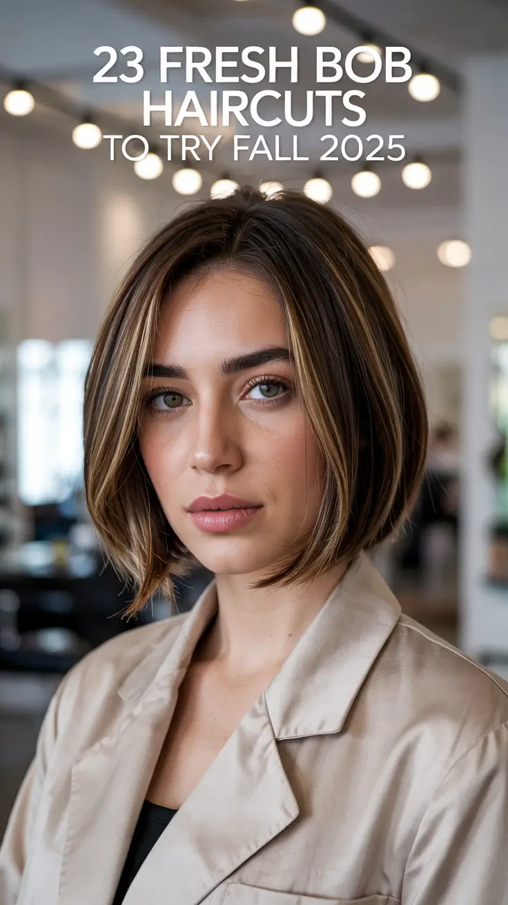Fresh Fall Bob Haircuts 2025: Stunning Short Cuts for Autumn Inspiration