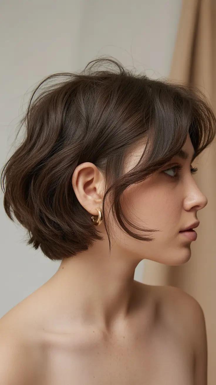 fall bob hairstyles Smooth Blunt Bob with Subtle Layers