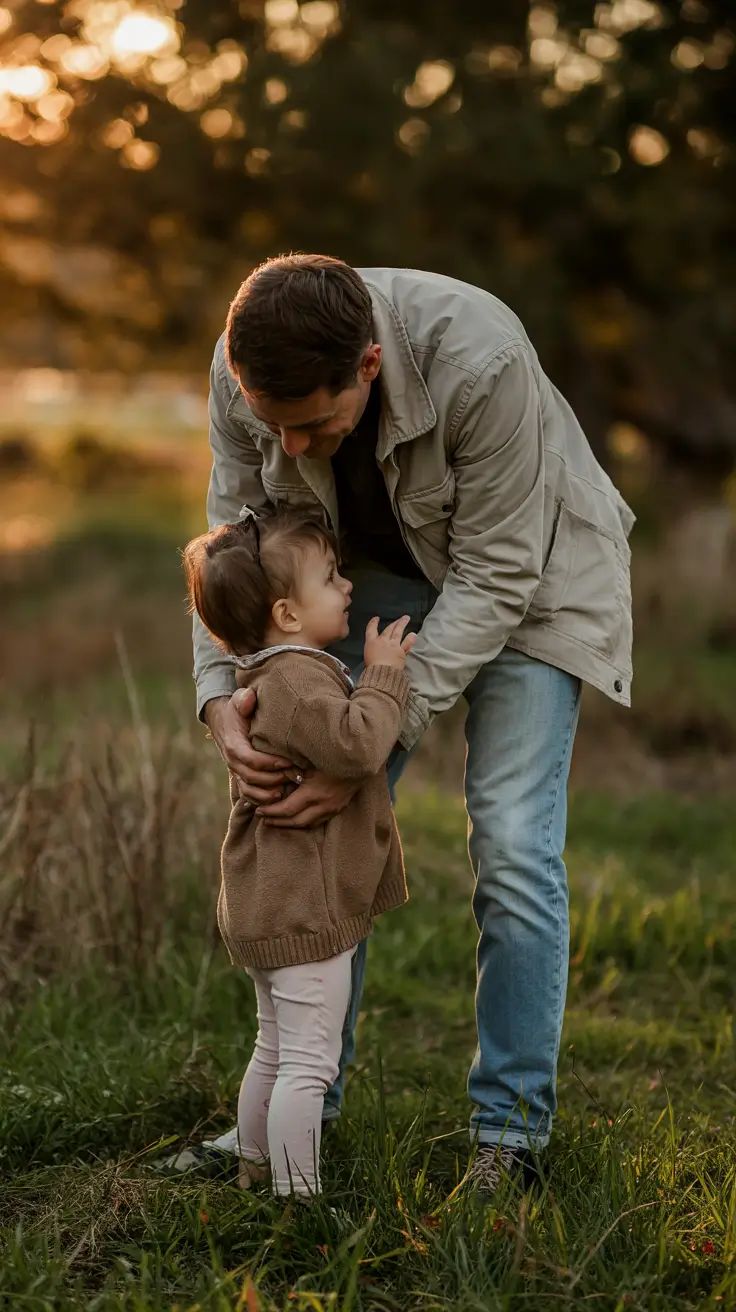 fall family photo outfits jeans Warm Prints, Tattoos, and Modern Family Vibes