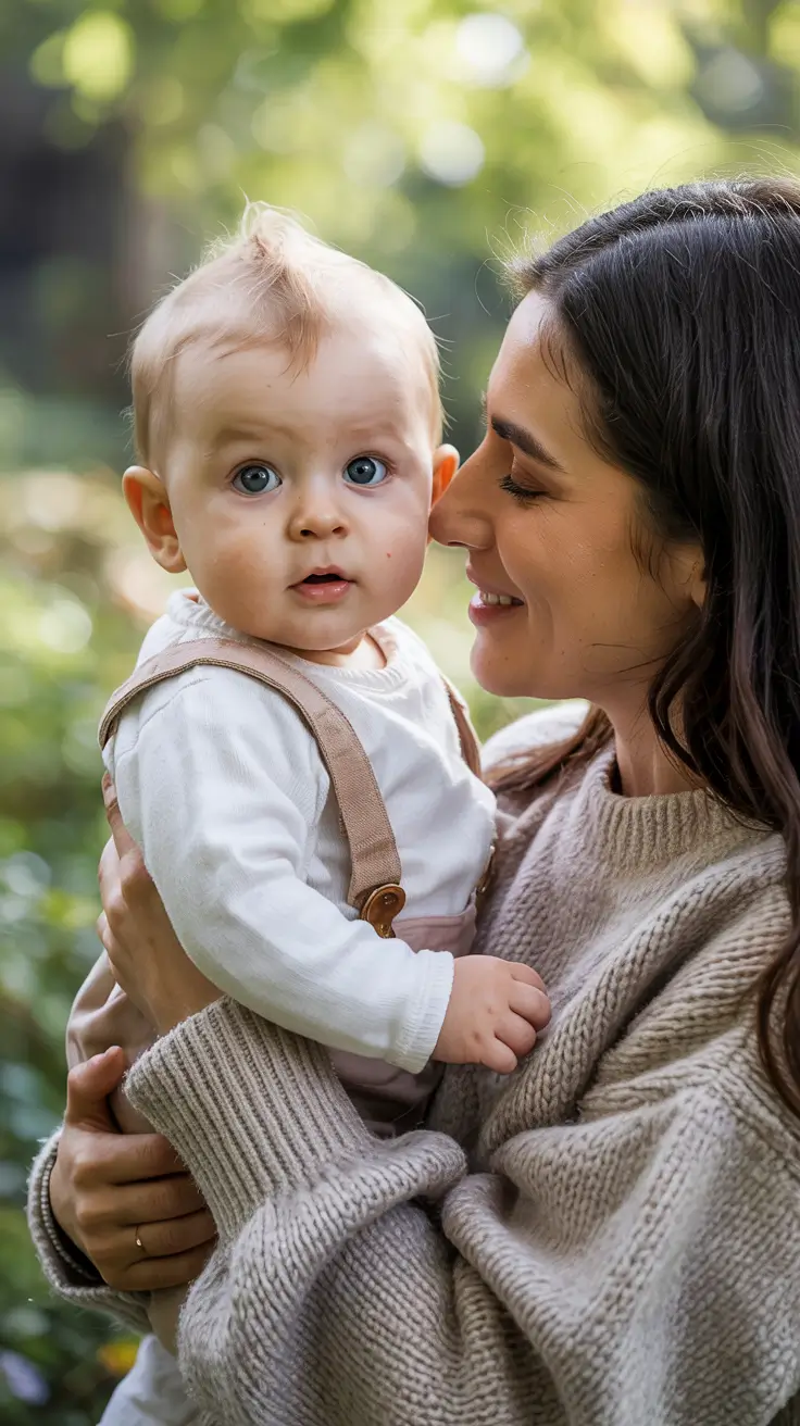 fall family photo outfits baby boy Soft Textures and Earthy Neutrals for a Cozy Duo