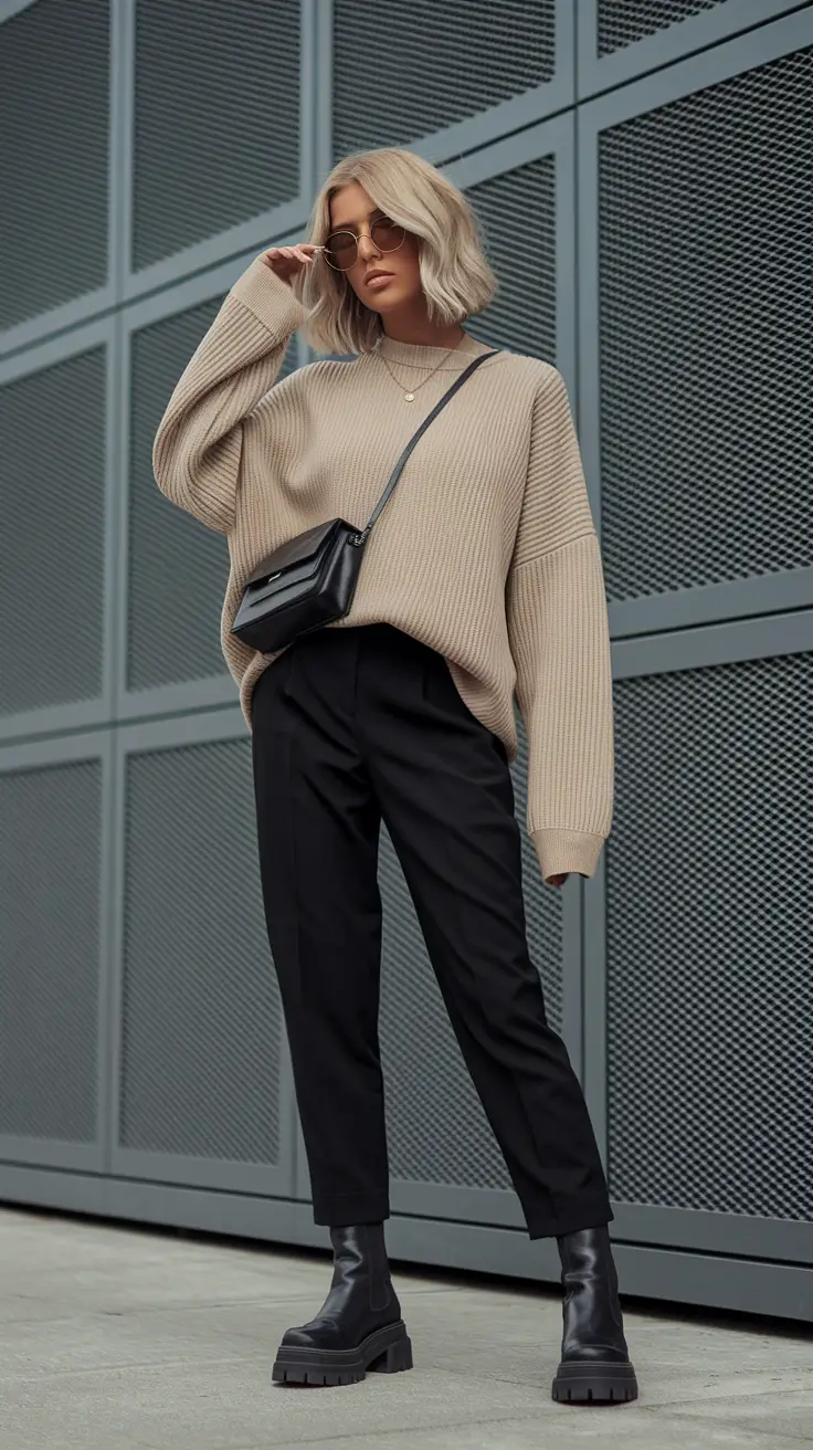 fall fashion outfits casual Weekend Classic with a Quilted Twist