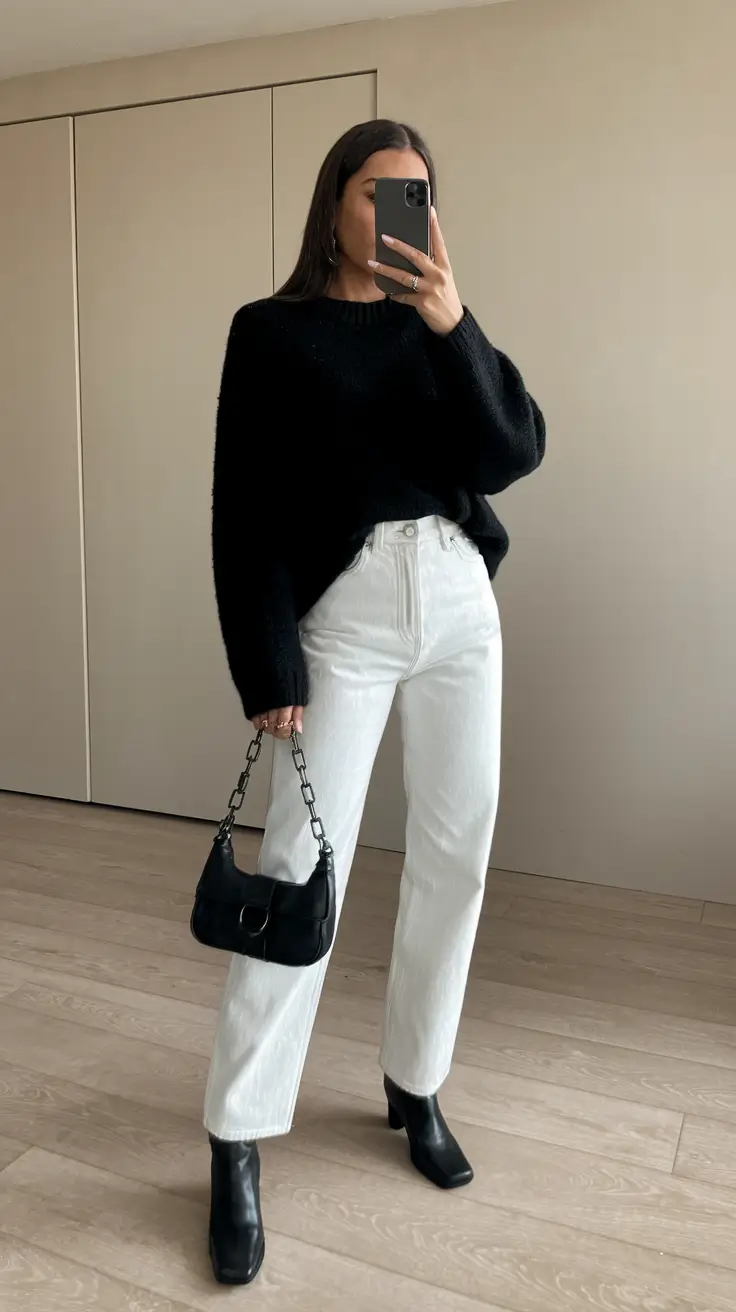fall fashion outfits classy Crimson Cozy with Vintage Cool