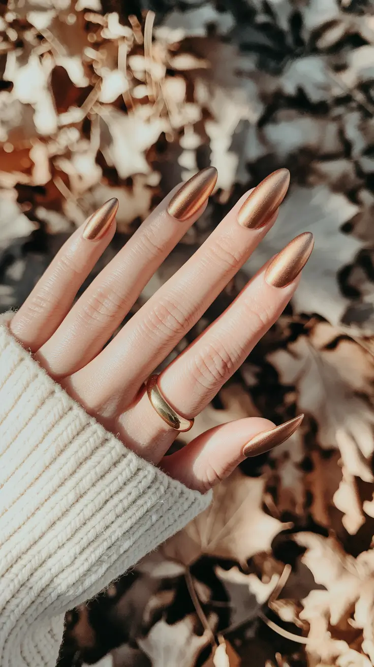 Trendy Fall Gel Nails Designs 2025 to Try This Autumn