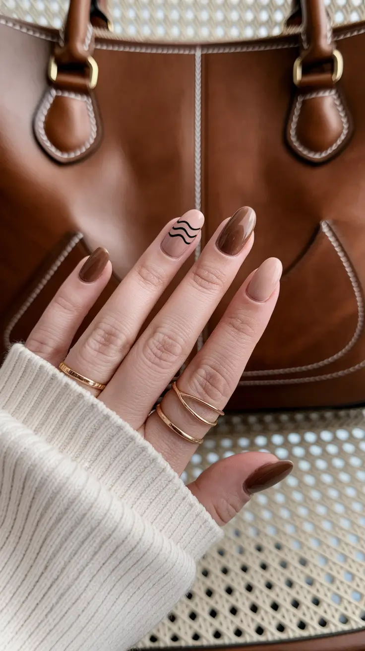 Trendy Fall Gel Nails Designs 2025 to Try This Autumn