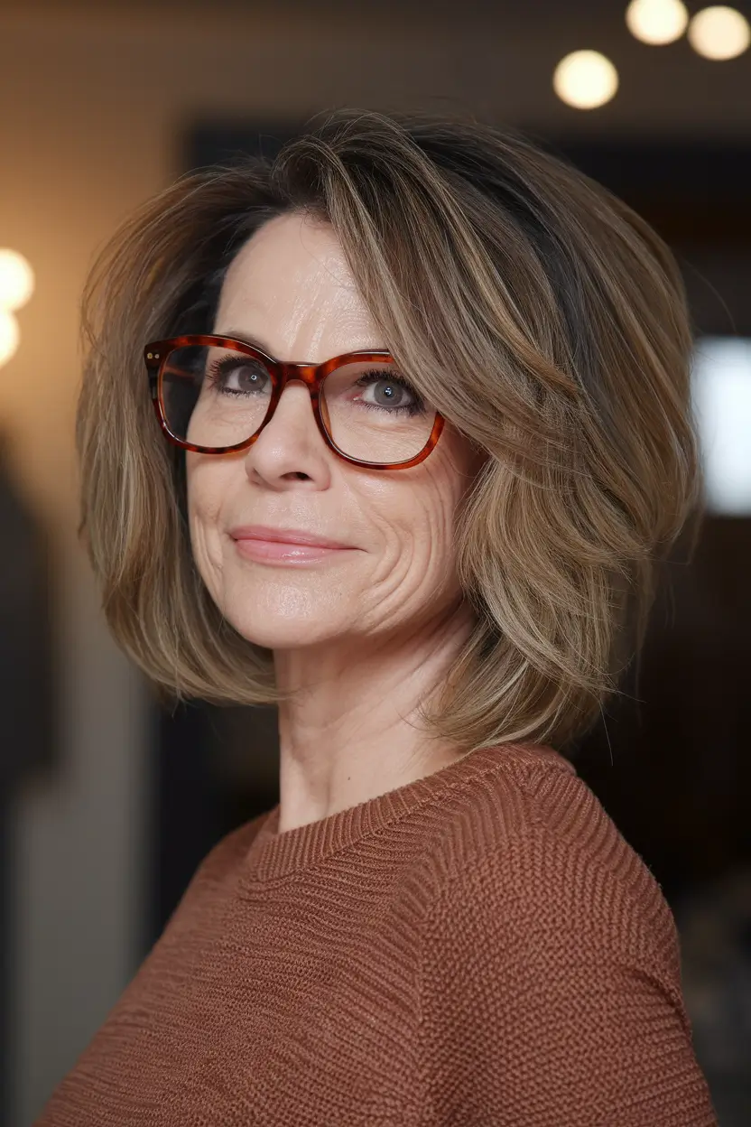 fall blond hair color ideas for women over 40 Rooted Beige Blonde with Natural Depth