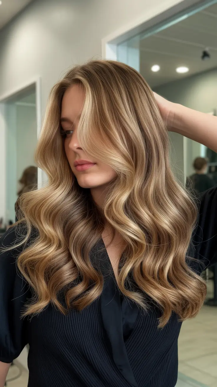 Fall 2025 Hair Colors for Cool Skin Rooted Mushroom Brunette Balayage