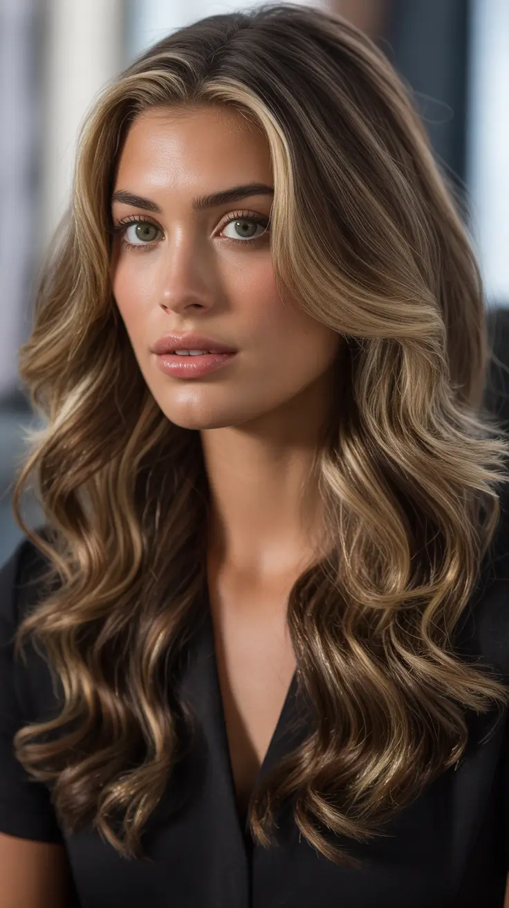 fall hair colors for pale skin tone Neutral Blonde Contour with Soft Golden Overtones