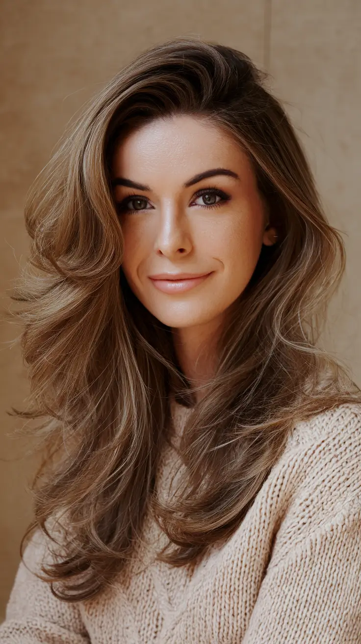 Best Fall 2025 Hair Colors for Warm Skin Tones with Brown Highlight Tones