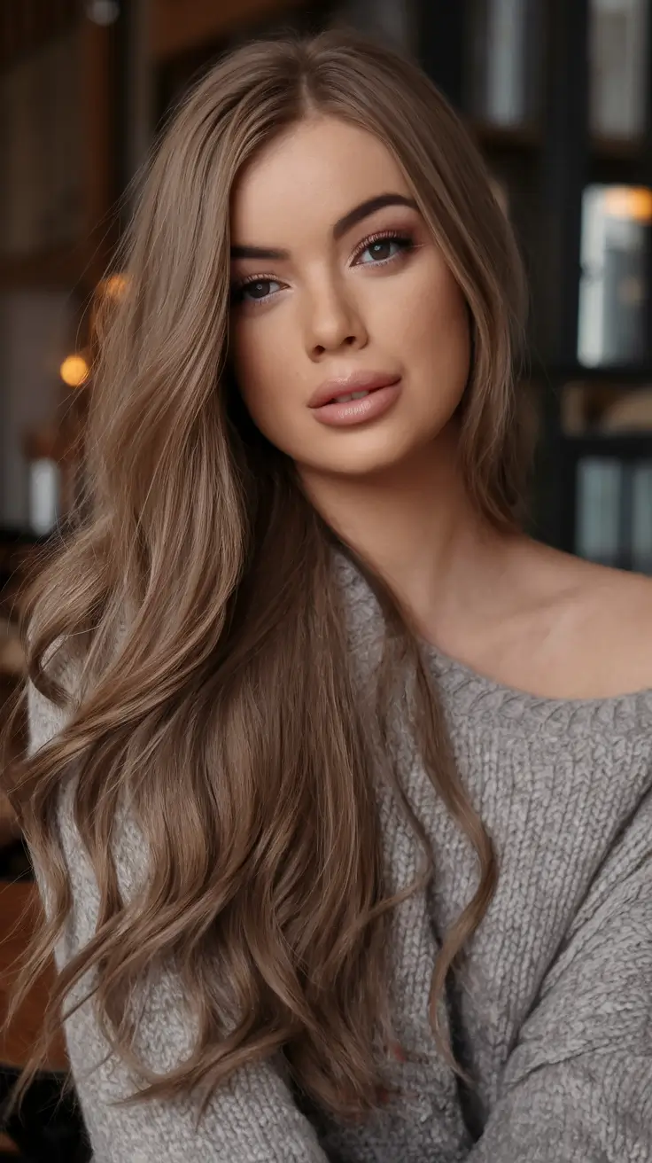Best Fall 2025 Hair Colors for Warm Skin Tones with Brown Highlight Tones