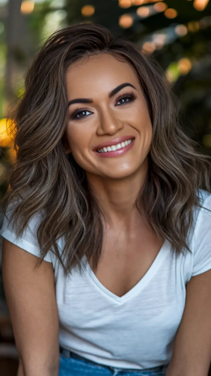 Best Fall 2025 Hair Colors for Warm Skin Tones with Brown Highlight Tones