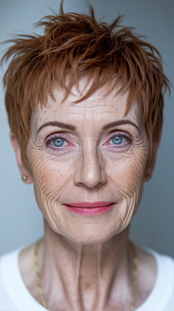 short haircuts for women over 40 2024 Soft Layers and Delicate Waves for Night Glam