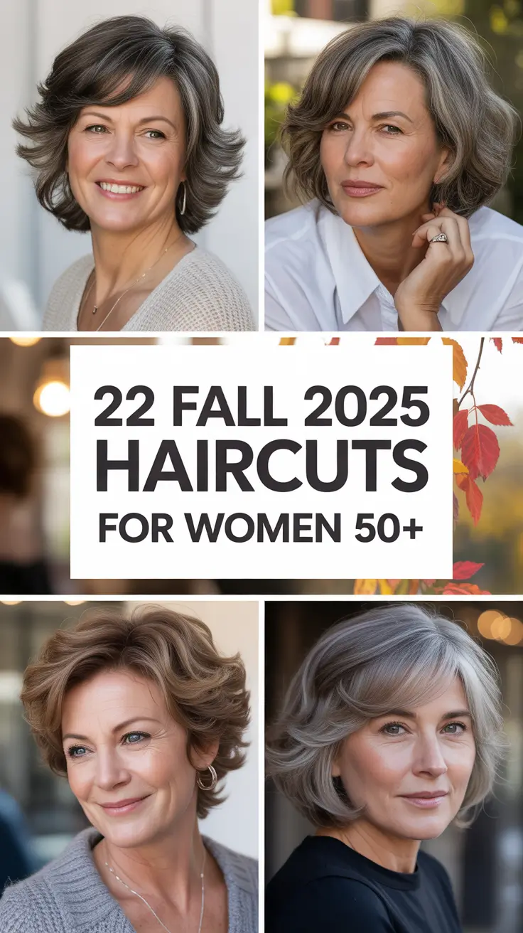 Best Fall 2025 Haircuts for Women Over 50: Medium Styles with Bangs & More