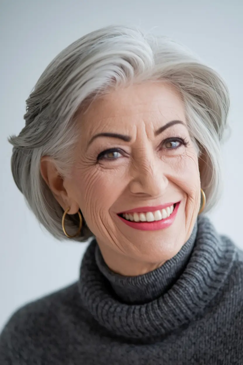 Elegant Fall Hairstyles for Women Over 60 in 2025: Grace Meets Style