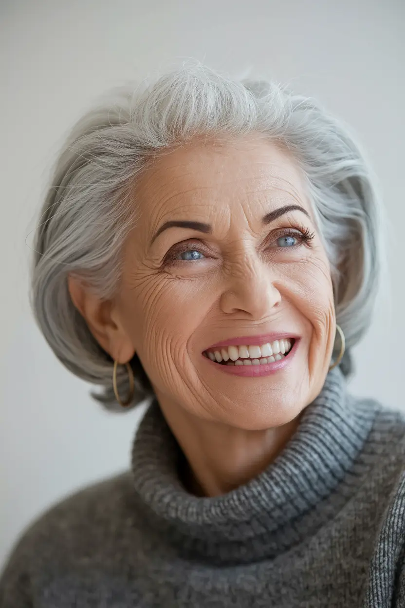 Elegant Fall Hairstyles for Women Over 60 in 2025: Grace Meets Style