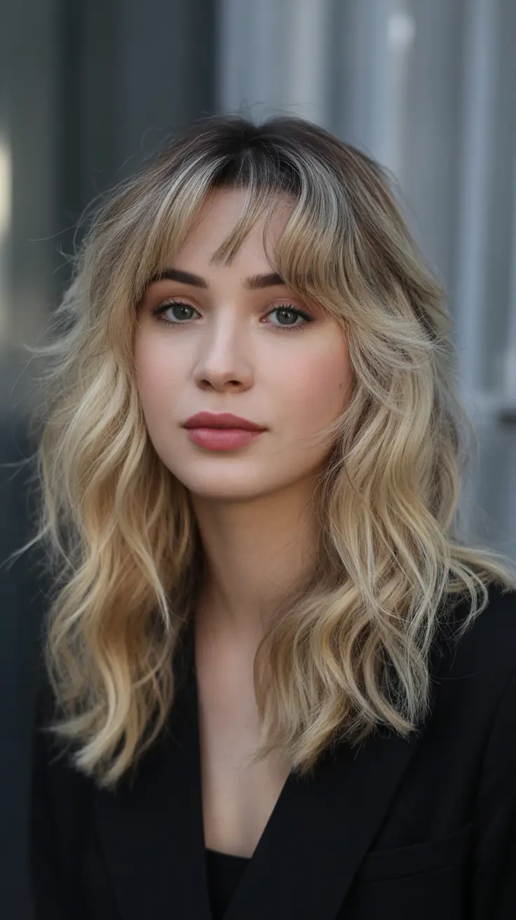 fall long haircut+H2