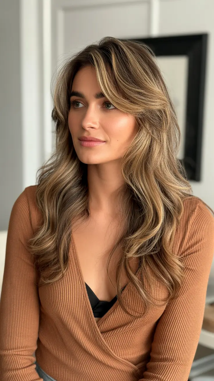 fall long haircut H2