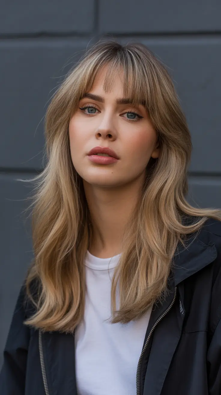 fall long haircut H2