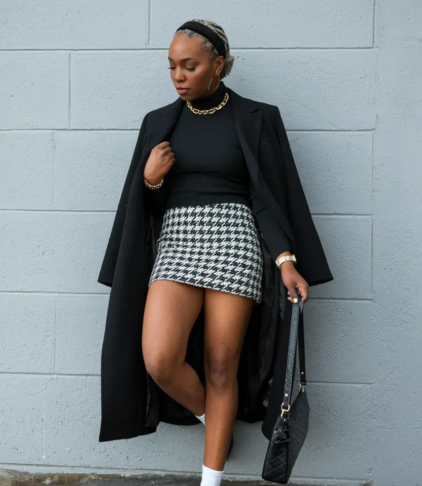 fall outfits for black women Retro Remix with a Twist