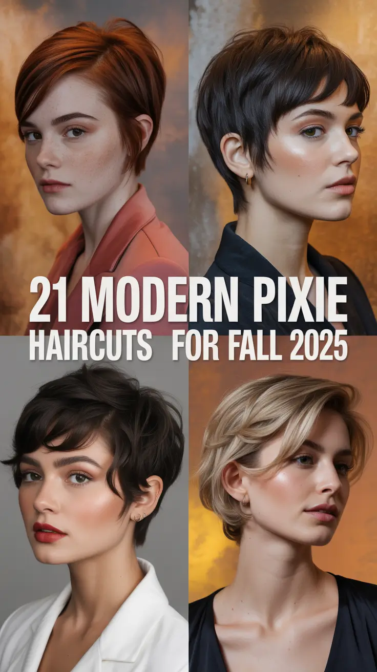 Fall Pixie Haircut Ideas 2025: Bold, Chic & Effortlessly Short for Autumn