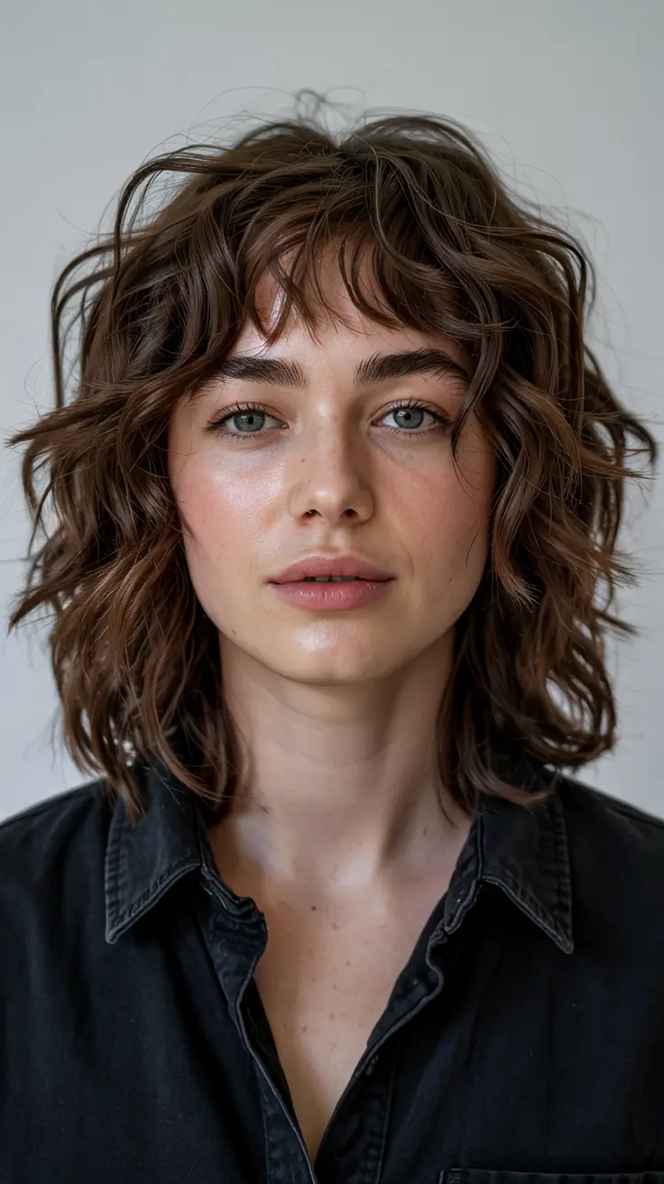 Dimensional Cocoa Waves with Classic Shag Shape