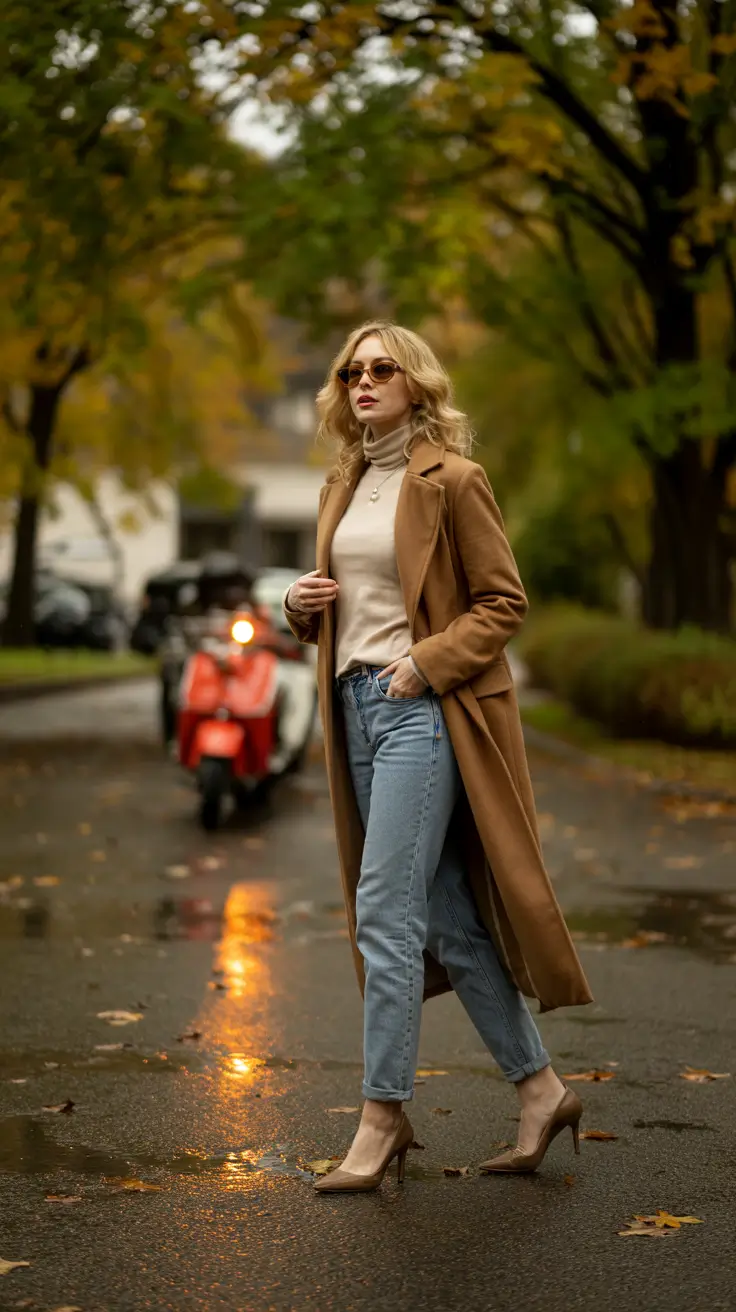 new fall styles Timeless Neutrals With City Elegance