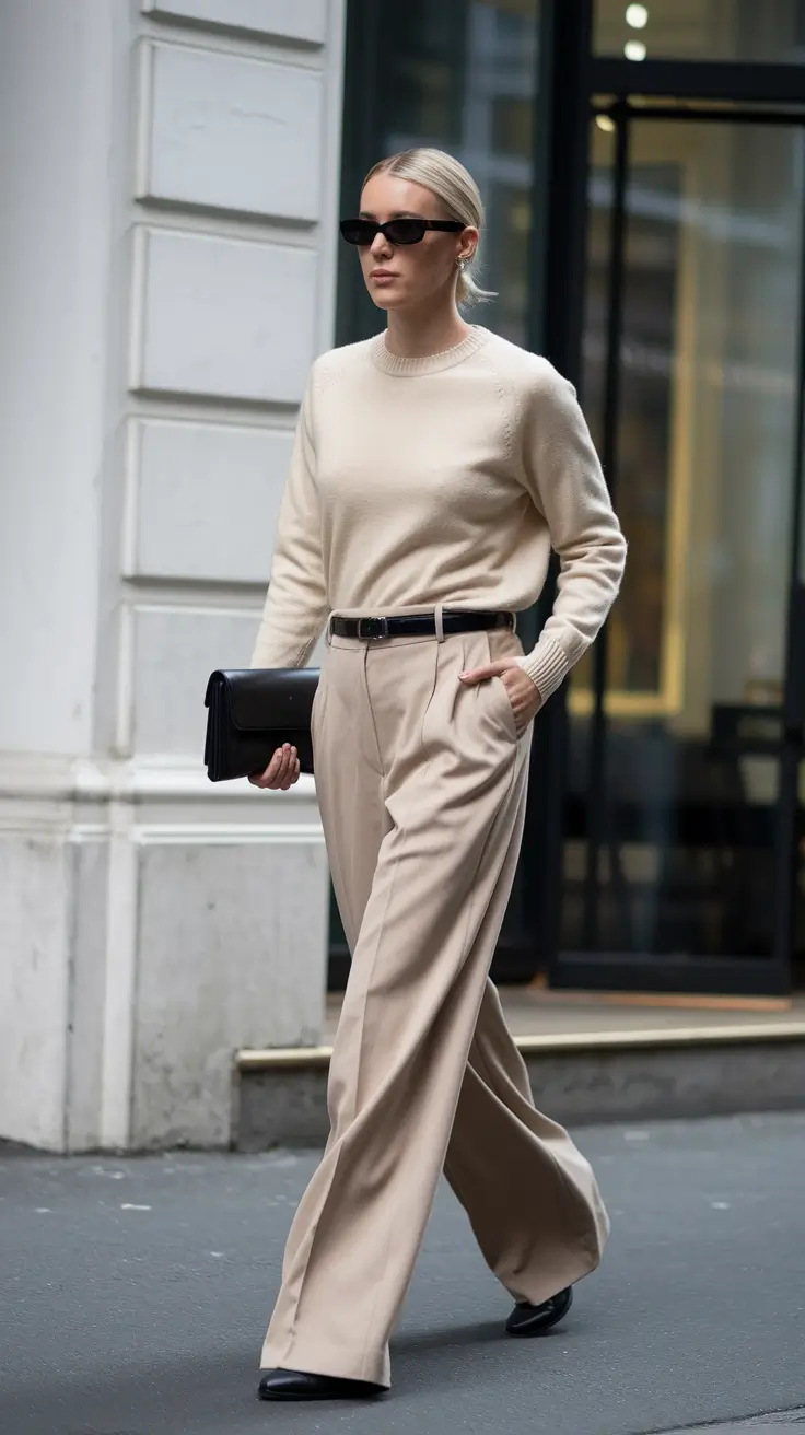 new fall styles 2025 Tailored Neutrals on the Move