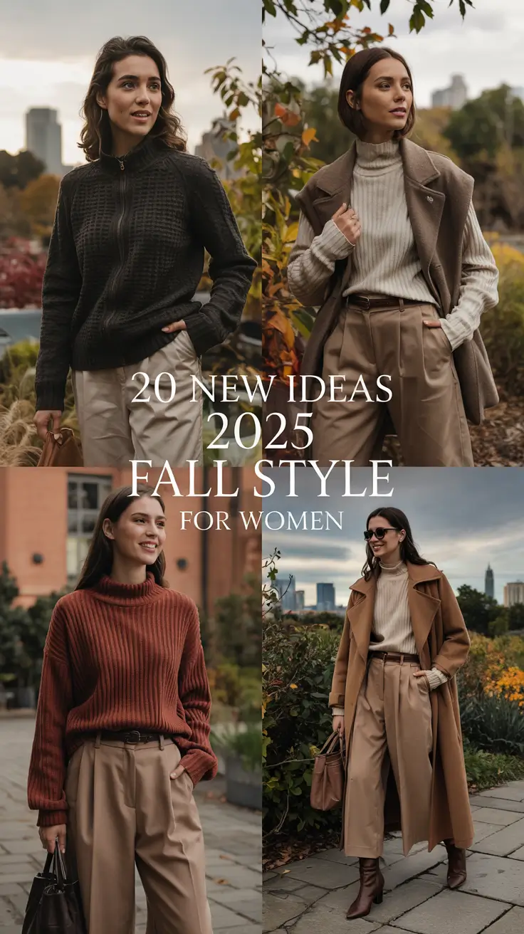 New Fall Styles 2025: Fresh Streetwear & Casual Autumn Outfit Ideas for Women