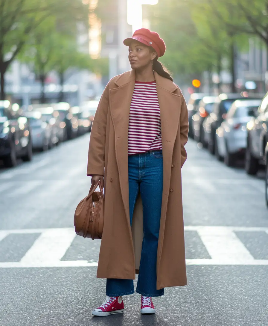 nyc fall outfits black women Playful Parisian in the West Village