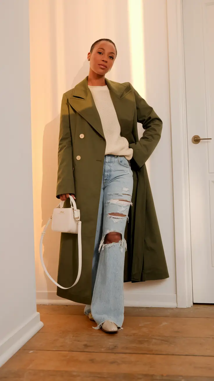 nyc fall outfits plus size Laid-Back Luxe With a Hint of Drama