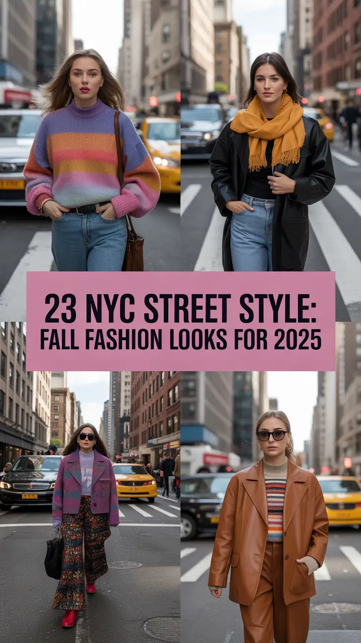 NYC Fall Outfits 2025: Street Style Looks You’ll Want to Copy This Season