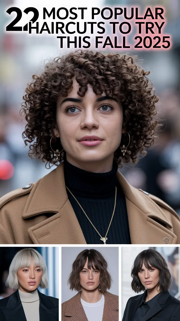 Most Popular Fall Haircuts 2025: Stylish Cuts for Every Hair Type & Face Shape