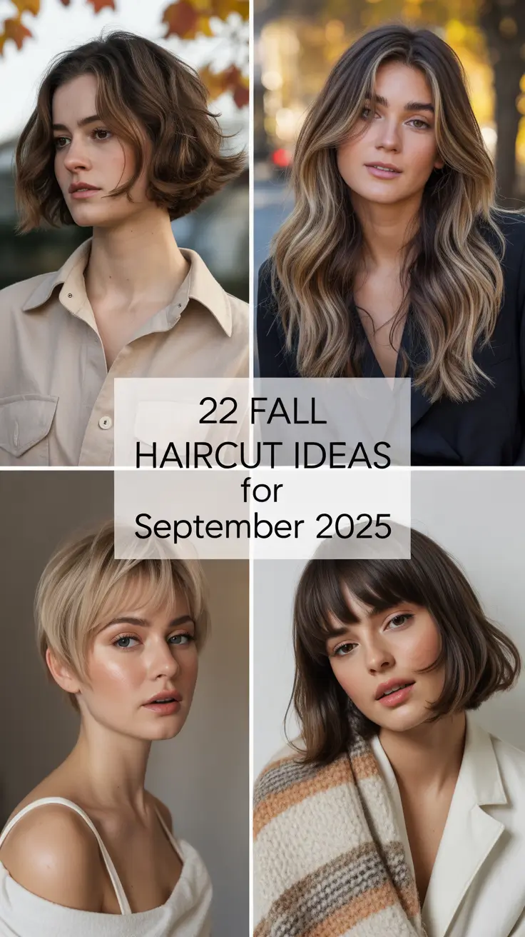 Fall Haircut Ideas for September 2025 That Will Refresh Your Look This Season